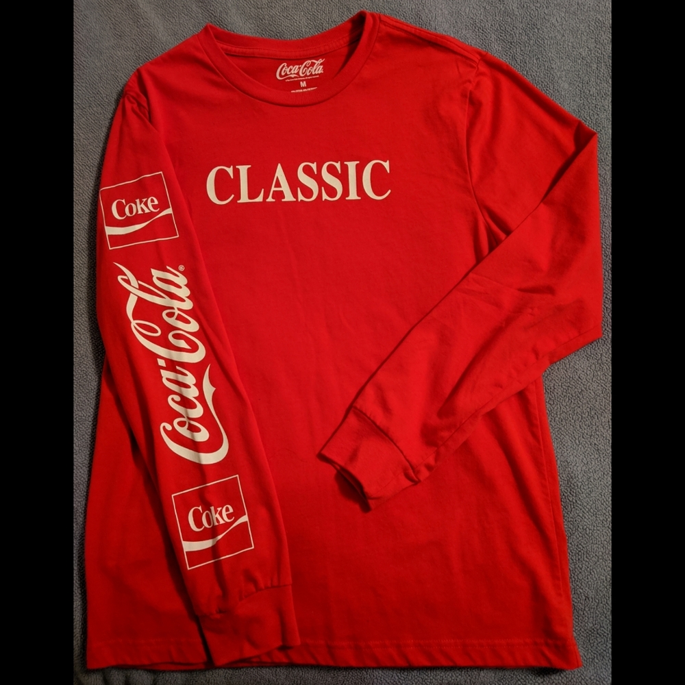 Long sleeve Coca-Cola tee shirt